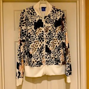Adidas Floral Jacket Size M